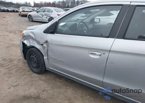 2017 Mitsubishi Mirage Es from USA, damaged, VIN ML32A3HJ1HH009245